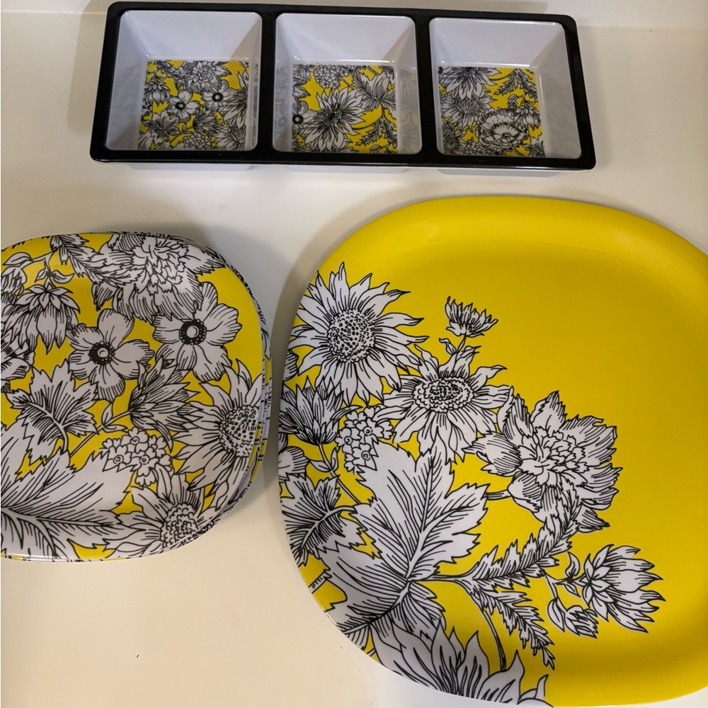 Melamine Serving Set